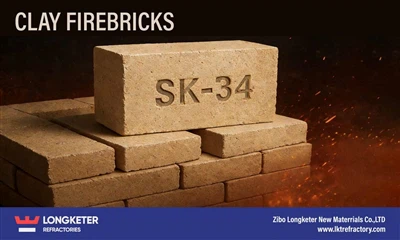 Briques réfractaires en argile SK34 : résistance inégalée à l'érosion des sco...